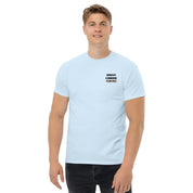 T-Shirt Unisex Ricamata 100% Cotone – Confortevole – Design Divertiti a Rimanere Povero BTC-Biiply