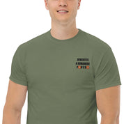 T-Shirt Unisex Ricamata 100% Cotone – Confortevole – Design Divertiti a Rimanere Povero BTC-Biiply
