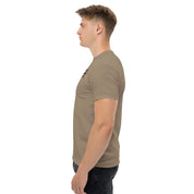 T-Shirt Unisex Ricamata 100% Cotone – Confortevole – Design Divertiti a Rimanere Povero BTC-Biiply