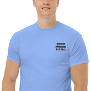 T-Shirt Unisex Ricamata 100% Cotone – Confortevole – Design Divertiti a Rimanere Povero BTC-Biiply