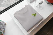 T-Shirt Unisex Ricamata 100% Cotone – Confortevole – Design Double Leaf-Biiply