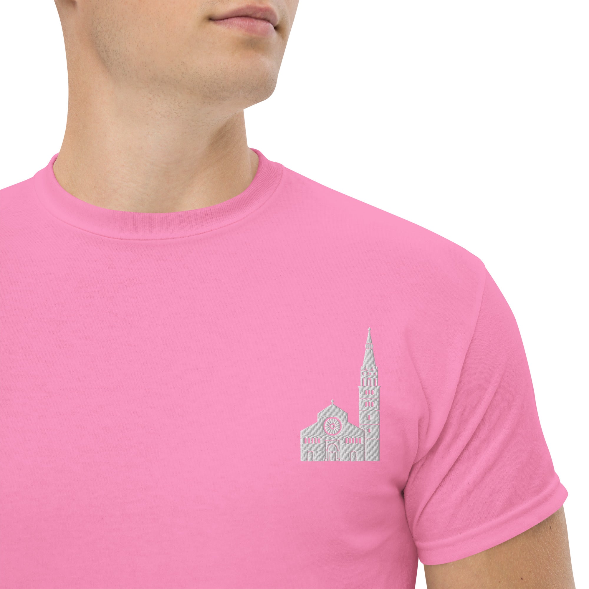 T-Shirt Unisex Ricamata 100% Cotone – Confortevole – Design D'uomo-Biiply