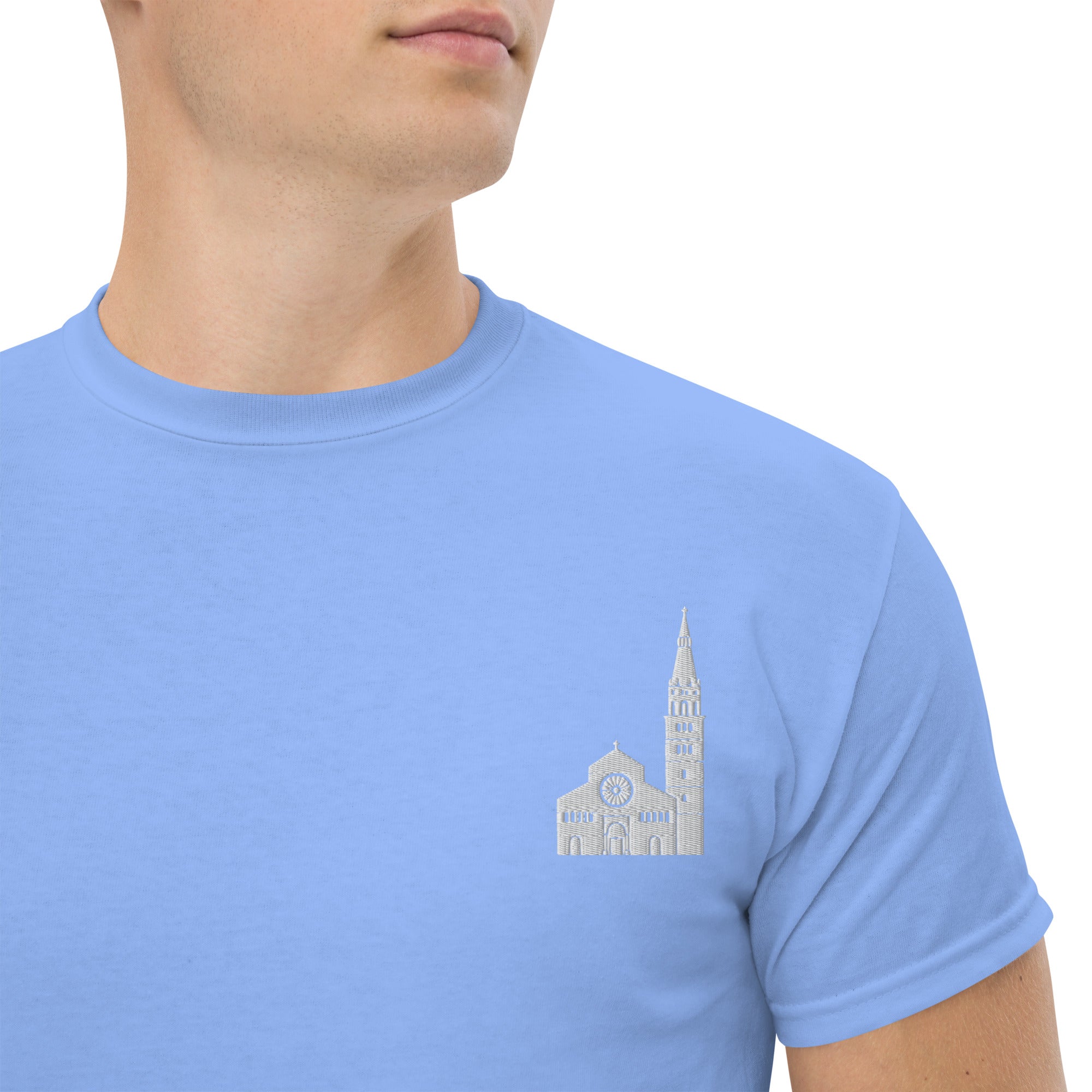 T-Shirt Unisex Ricamata 100% Cotone – Confortevole – Design D'uomo-Biiply