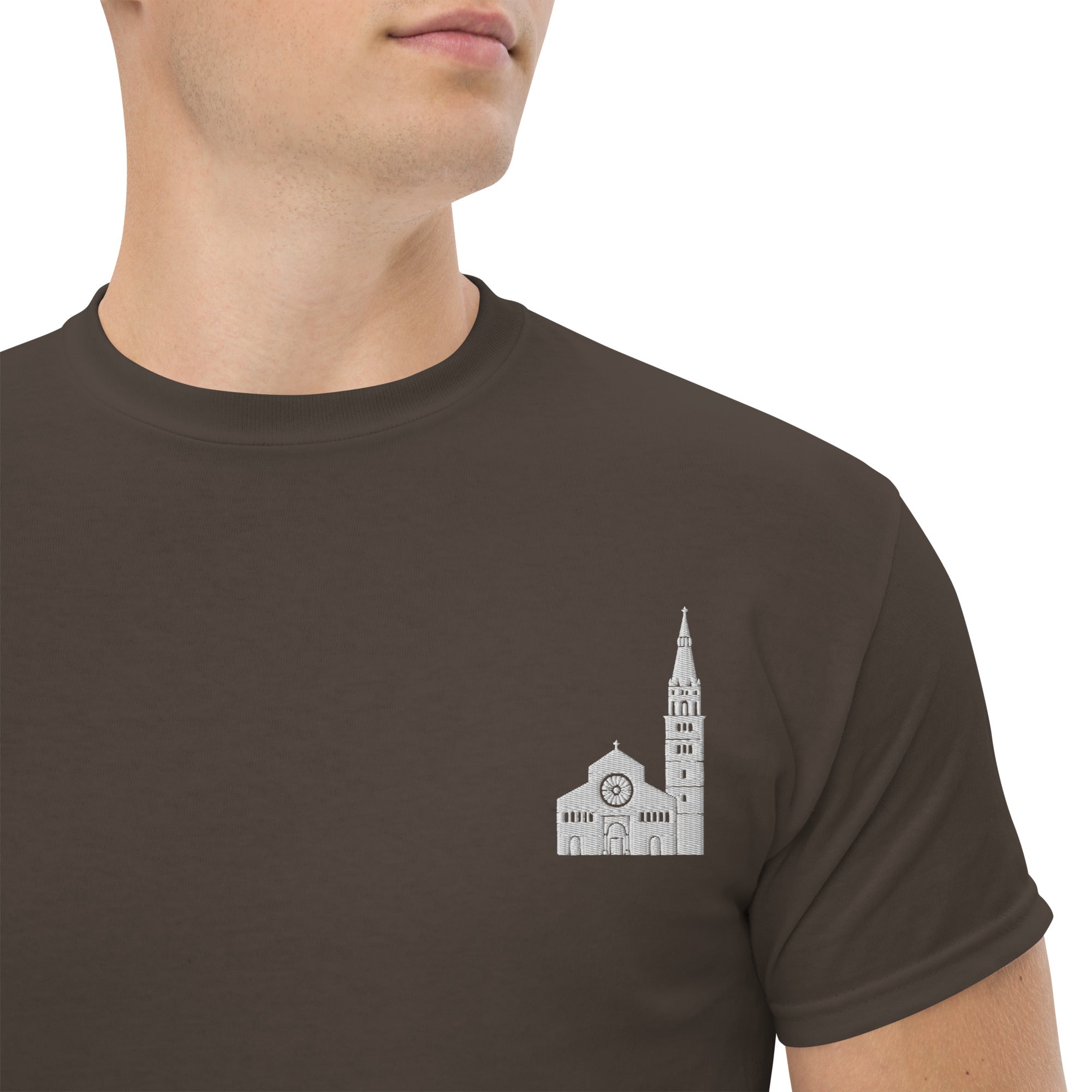 T-Shirt Unisex Ricamata 100% Cotone – Confortevole – Design D'uomo-Biiply