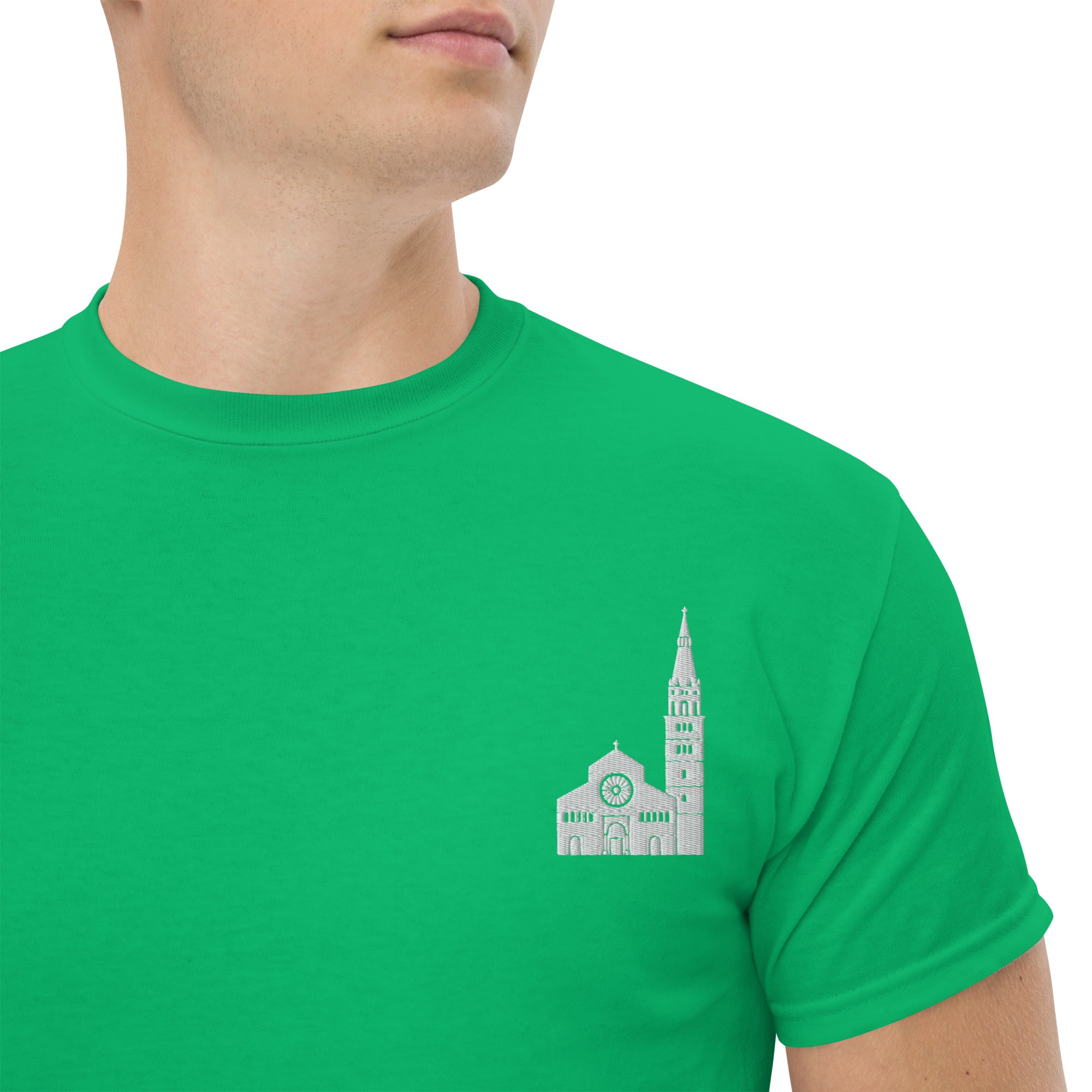 T-Shirt Unisex Ricamata 100% Cotone – Confortevole – Design D'uomo-Biiply