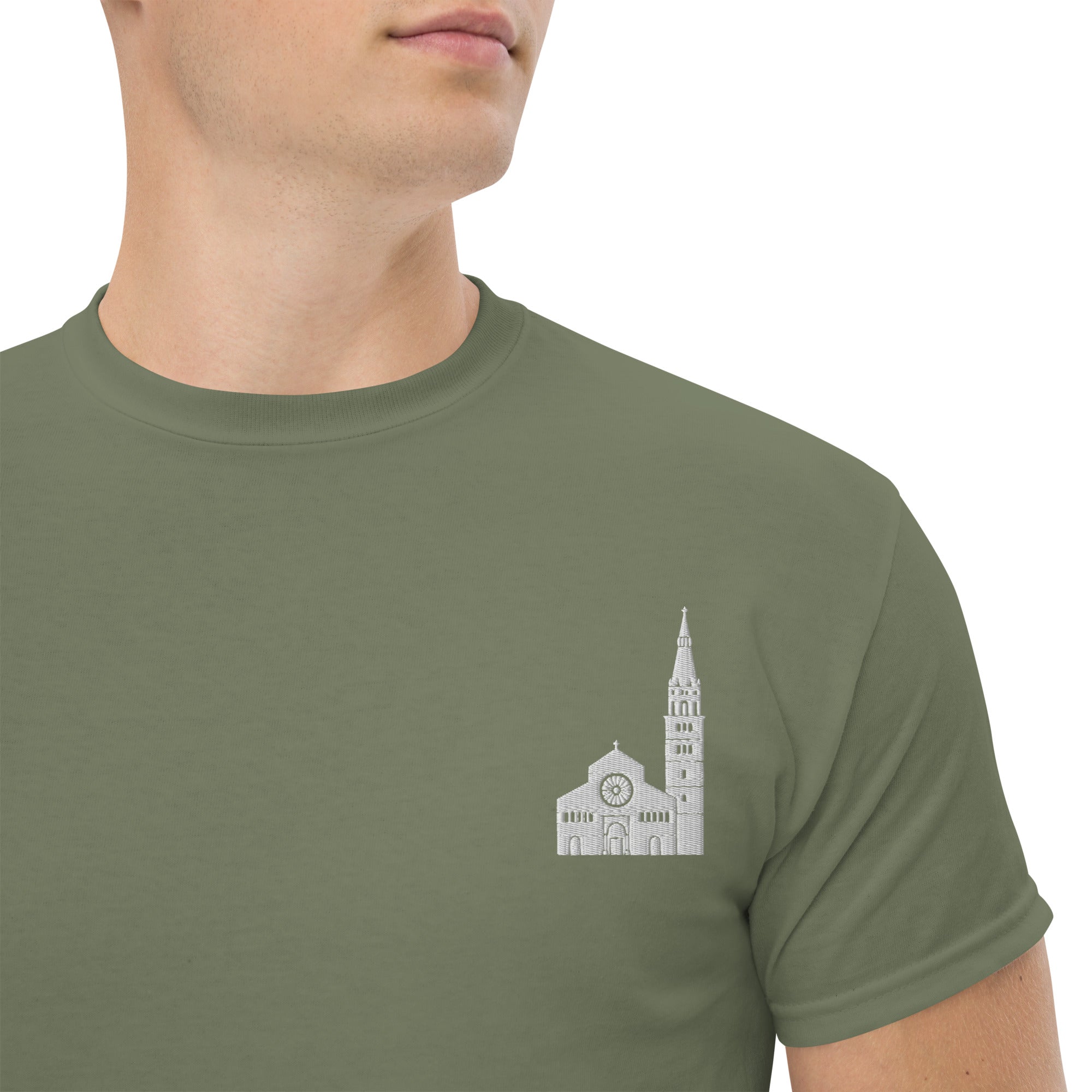 T-Shirt Unisex Ricamata 100% Cotone – Confortevole – Design D'uomo-Biiply