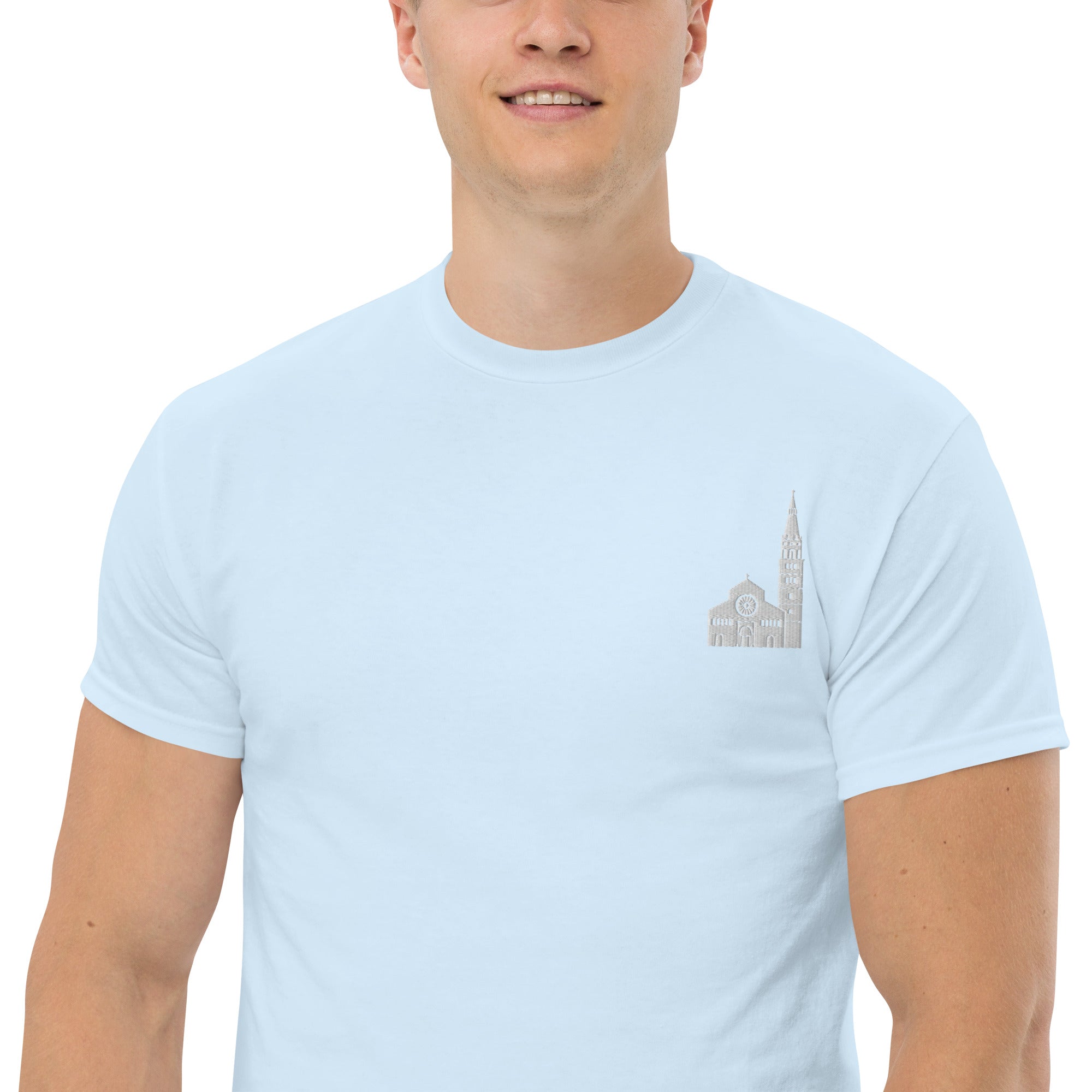 T-Shirt Unisex Ricamata 100% Cotone – Confortevole – Design D'uomo-Biiply