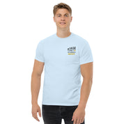 T-Shirt Unisex Ricamata 100% Cotone – Confortevole – Design Evolution Of Money-Biiply