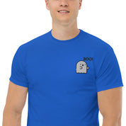 Ricamo Personalizzato - T-shirt Ricamata Unisex – 100% Cotone – Stile Streetwear e Confortevole – Fantasmino Boo!-Biiply