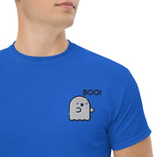 Ricamo Personalizzato - T-shirt Ricamata Unisex – 100% Cotone – Stile Streetwear e Confortevole – Fantasmino Boo!-Biiply