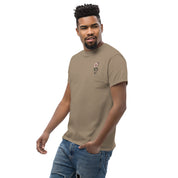 T-Shirt Unisex Ricamata 100% Cotone – Confortevole – Design Fiore di Ciliegio-Biiply