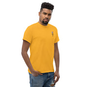T-Shirt Unisex Ricamata 100% Cotone – Confortevole – Design Fiore di Ciliegio-Biiply