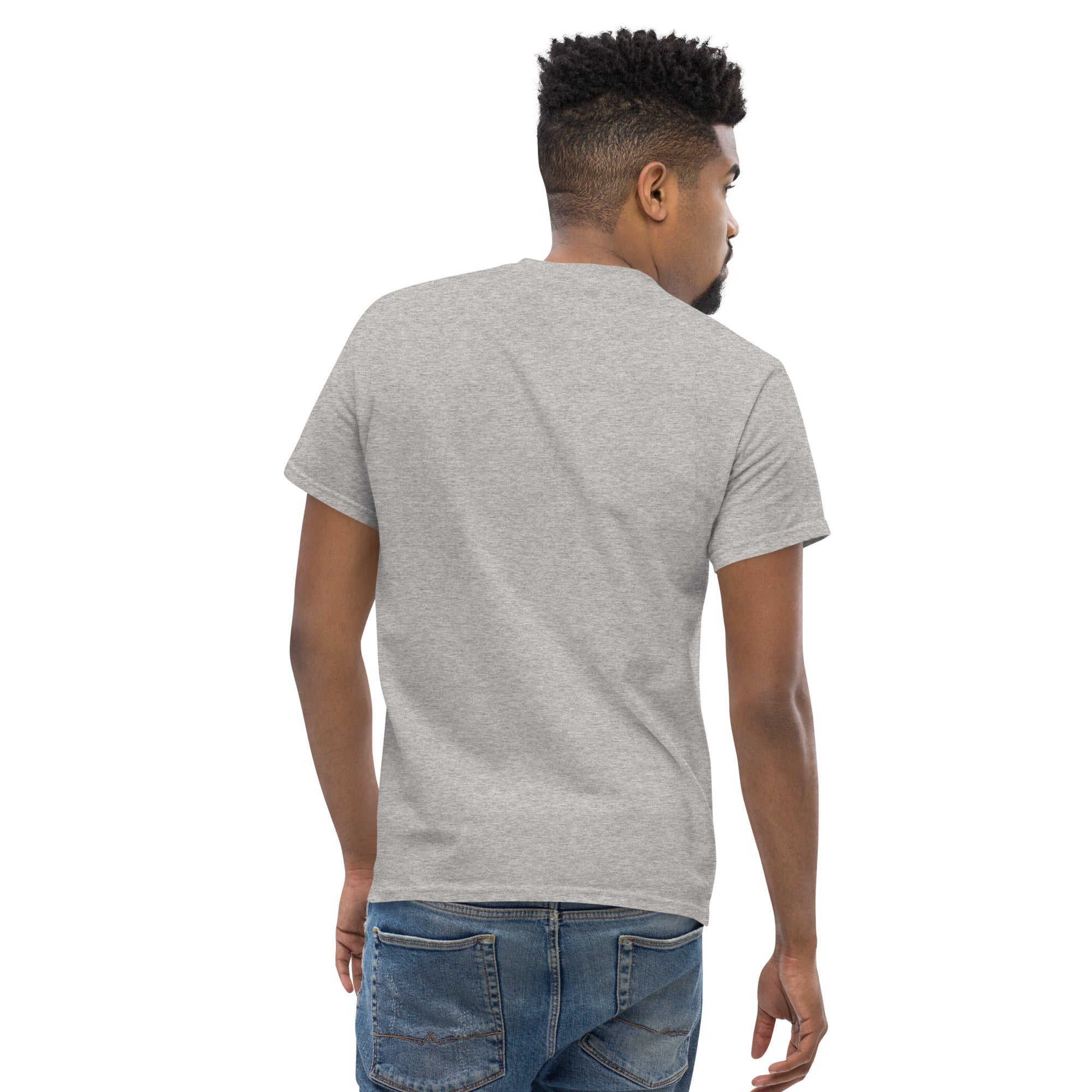 T-Shirt Unisex Ricamata 100% Cotone – Confortevole – Design Fiore di Ciliegio-Biiply