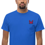 T-Shirt Unisex Ricamata 100% Cotone – Confortevole – Design Granchio-Biiply