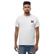 T-Shirt Unisex Ricamata 100% Cotone – Confortevole – Design Granchio-Biiply
