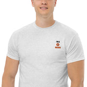 T-Shirt Unisex Ricamata 100% Cotone – Confortevole – Design I'm BTC Holder-Biiply
