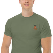 T-Shirt Unisex Ricamata 100% Cotone – Confortevole – Design I'm BTC Holder-Biiply