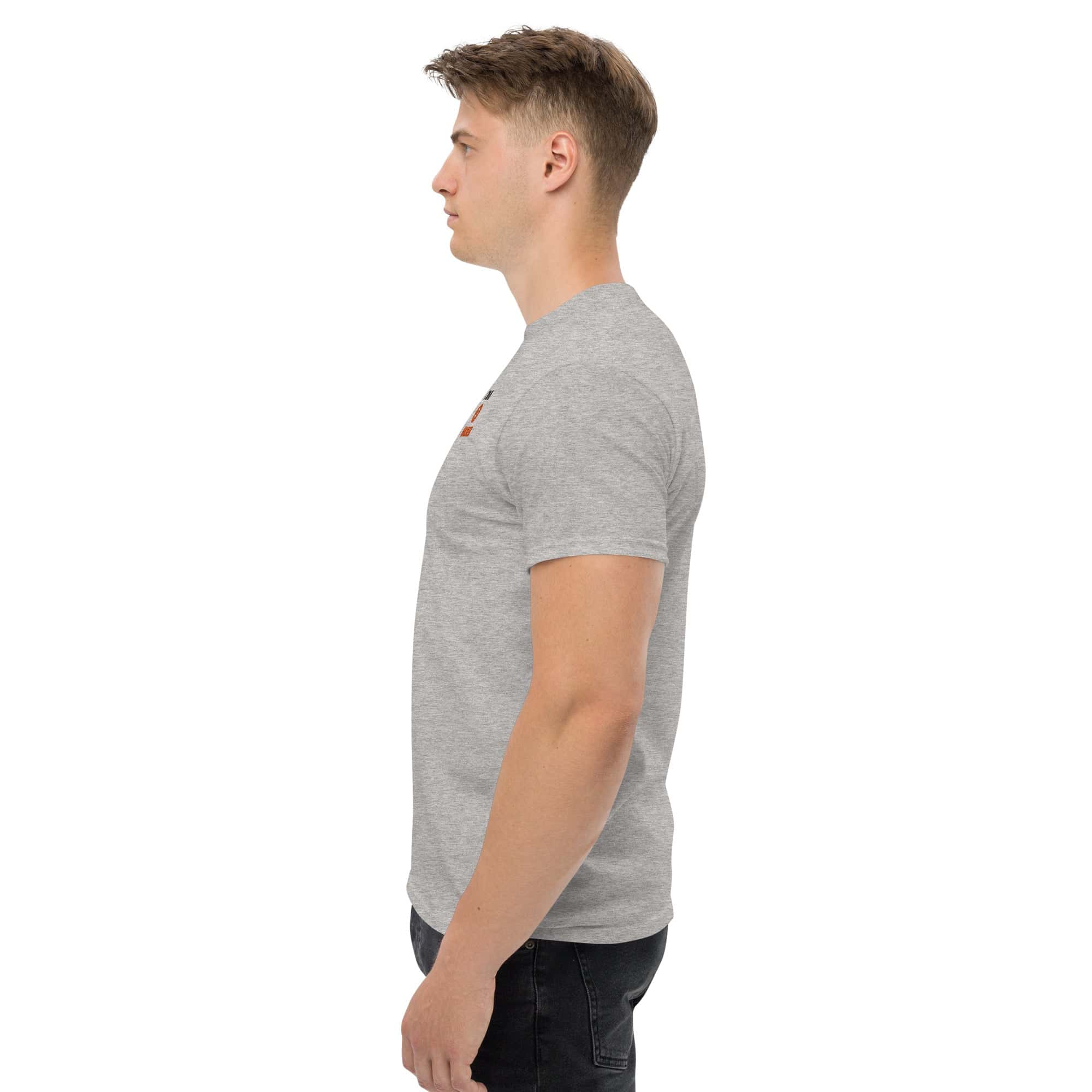 T-Shirt Unisex Ricamata 100% Cotone – Confortevole – Design I'm BTC Holder-Biiply