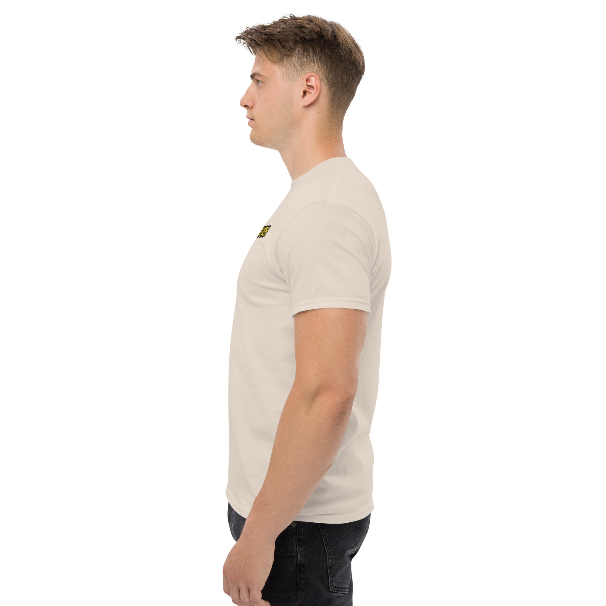 T-Shirt Unisex Ricamata 100% Cotone – Confortevole – Design Io Boh-Biiply