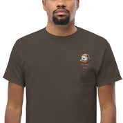 T-Shirt Unisex Ricamata 100% Cotone – Confortevole – Design It's Sushi Time-Biiply
