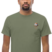 T-Shirt Unisex Ricamata 100% Cotone – Confortevole – Design It's Sushi Time-Biiply