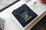 T-Shirt Unisex Ricamata 100% Cotone – Confortevole – Design La nostra prima festa del papa insieme-Biiply