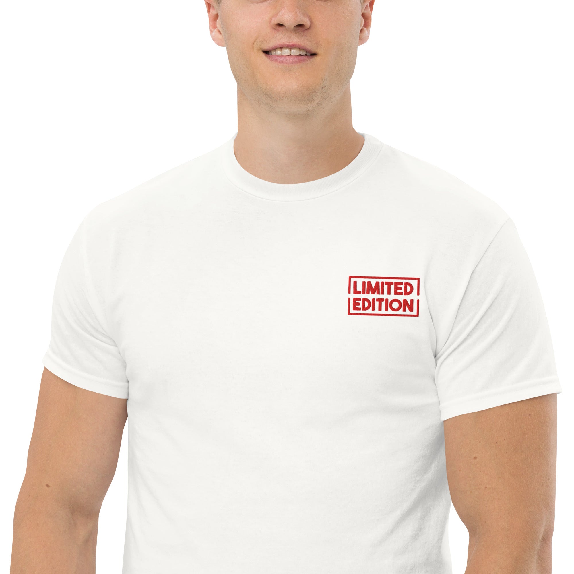 T-Shirt Unisex Ricamata 100% Cotone – Confortevole – Design Limited Edition Minimal-Biiply
