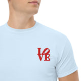 T-Shirt Unisex Ricamata 100% Cotone – Confortevole – Design Love