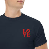 T-Shirt Unisex Ricamata 100% Cotone – Confortevole – Design Love