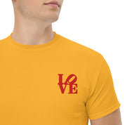 T-Shirt Unisex Ricamata 100% Cotone – Confortevole – Design Love-Biiply