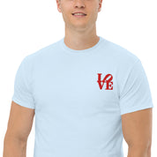 T-Shirt Unisex Ricamata 100% Cotone – Confortevole – Design Love-Biiply