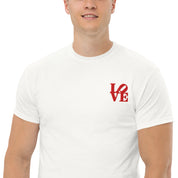 T-Shirt Unisex Ricamata 100% Cotone – Confortevole – Design Love-Biiply