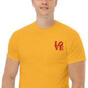 T-Shirt Unisex Ricamata 100% Cotone – Confortevole – Design Love-Biiply