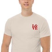 T-Shirt Unisex Ricamata 100% Cotone – Confortevole – Design Love-Biiply