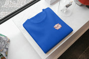 T-Shirt Unisex Ricamata 100% Cotone – Confortevole – Design Maialino-Biiply