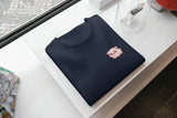 T-Shirt Unisex Ricamata 100% Cotone – Confortevole – Design Maialino