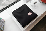 T-Shirt Unisex Ricamata 100% Cotone – Confortevole – Design Maialino
