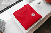 T-Shirt Unisex Ricamata 100% Cotone – Confortevole – Design Maialino-Biiply