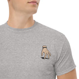 T-Shirt Unisex Ricamata 100% Cotone – Confortevole – Design Mano