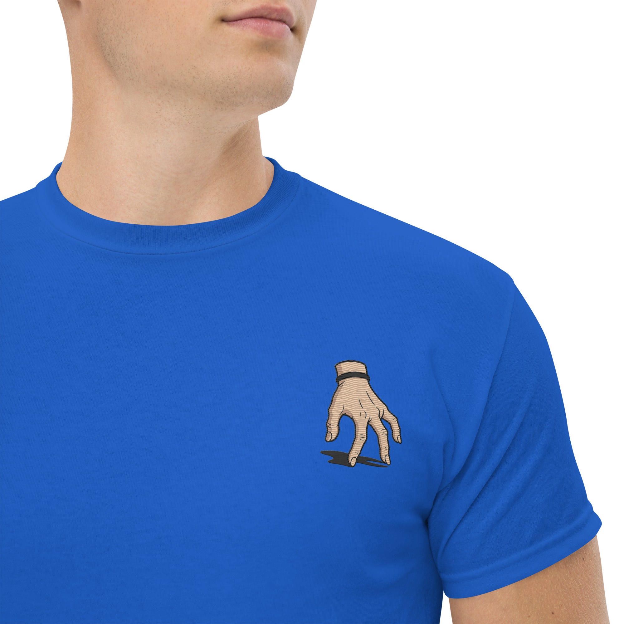 T-Shirt Unisex Ricamata 100% Cotone – Confortevole – Design Mano-Biiply