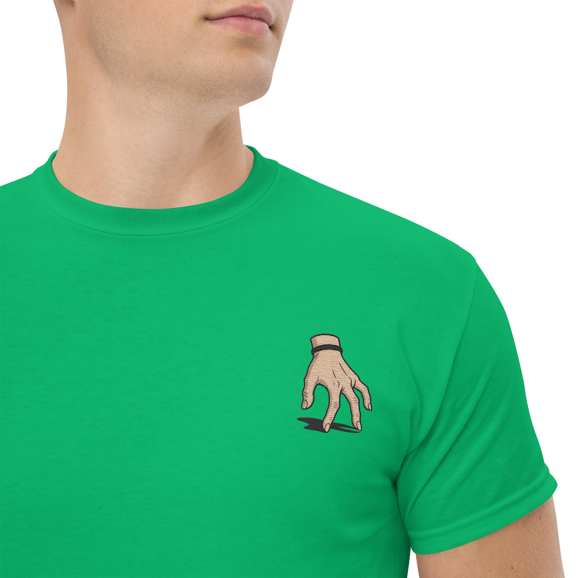 T-Shirt Unisex Ricamata 100% Cotone – Confortevole – Design Mano-Biiply