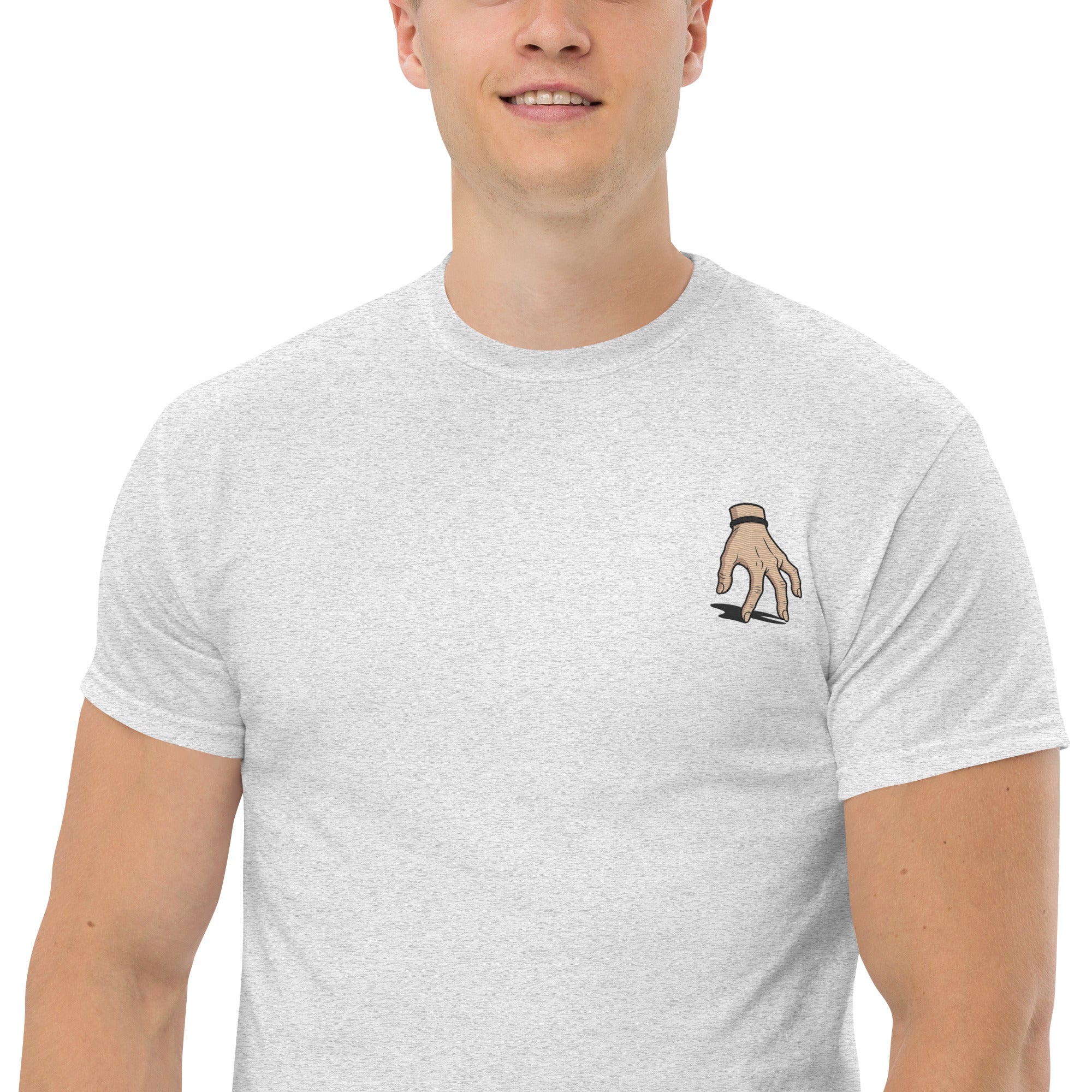 T-Shirt Unisex Ricamata 100% Cotone – Confortevole – Design Mano-Biiply