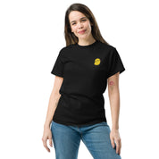 T-Shirt Unisex Ricamata 100% Cotone – Confortevole – Design Mini Pulcino-Biiply