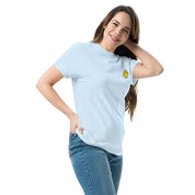 T-Shirt Unisex Ricamata 100% Cotone – Confortevole – Design Mini Pulcino-Biiply