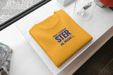 T-Shirt Unisex Ricamata 100% Cotone – Confortevole – Design Moc Fadiga ster al mand