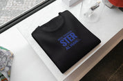 T-Shirt Unisex Ricamata 100% Cotone – Confortevole – Design Moc Fadiga ster al mand-Biiply