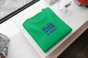T-Shirt Unisex Ricamata 100% Cotone – Confortevole – Design Moc Fadiga ster al mand-Biiply