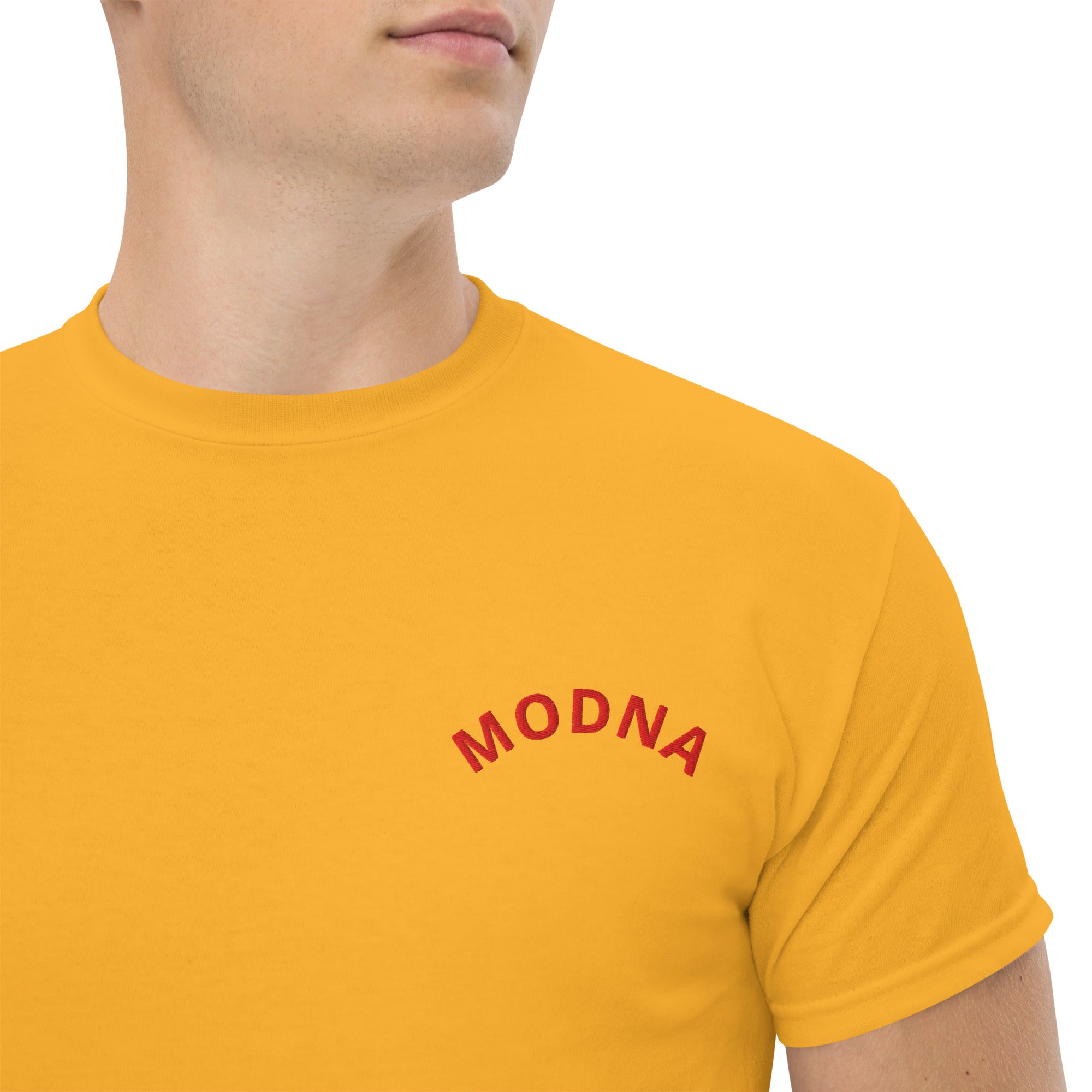 T-Shirt Unisex Ricamata 100% Cotone – Confortevole – Design Modna-Biiply