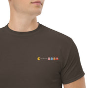 T-Shirt Unisex Ricamata 100% Cotone – Confortevole – Design Pacman-Biiply
