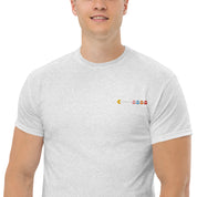 T-Shirt Unisex Ricamata 100% Cotone – Confortevole – Design Pacman-Biiply